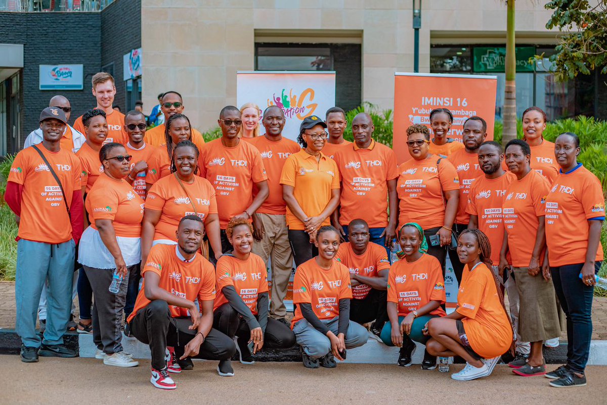 Nyac_juru_jesse's tweet photo. As part of the #16daysofactivism , @HDIRwanda with its partners under #GenerationGender joined @RwandaGender and partners in the walk against GBV during the @cityofkigali #carfreeday
#EndGBVRw #16Days #GenerationGRw #16DaysofActivism2022 https://t.co/tY2pvEGhh1