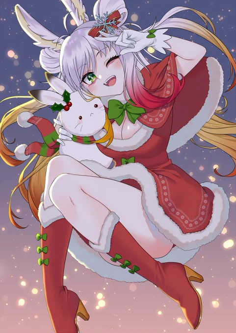 skeb納品しました!クリスマスの時期ですね  