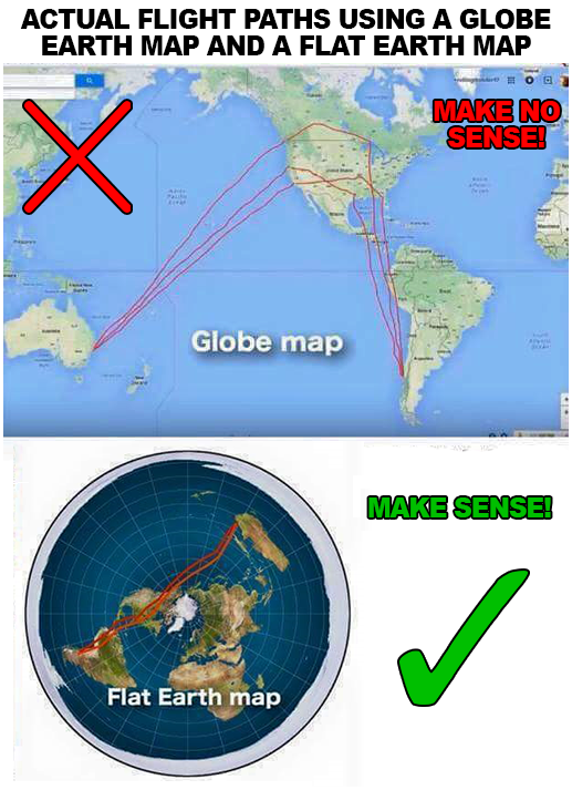 highondotnet's tweet image. "Flat earth is complicated". Actually, it makes more sense...

#flatearth #flightmap #commonsense