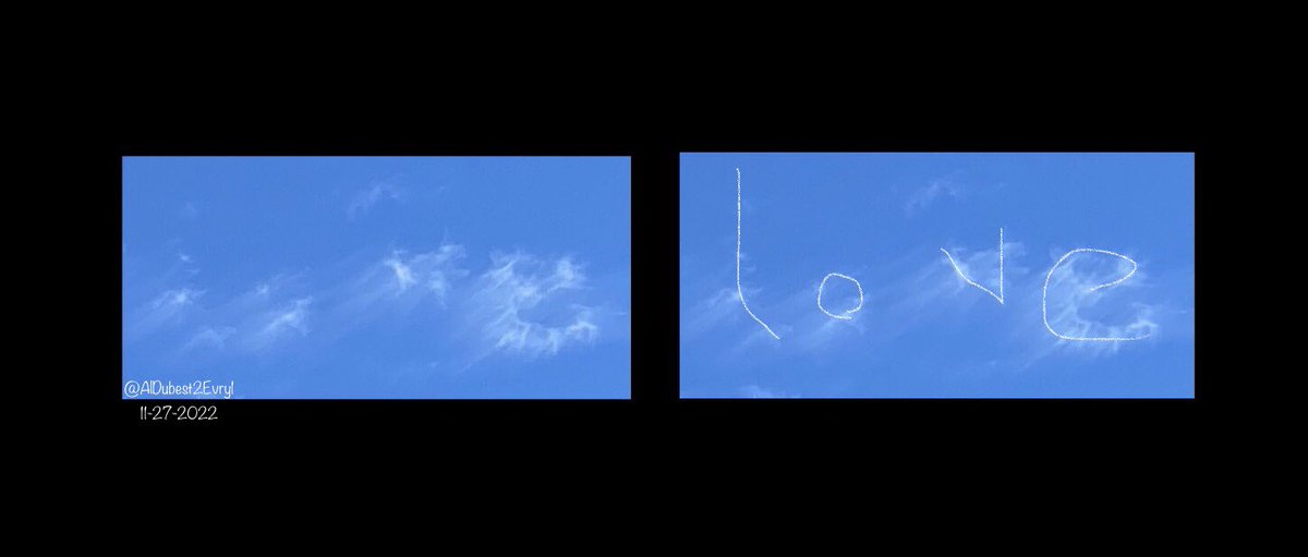 AlDubest2Evry1's tweet photo. “Love” clouds 

#ThingsUnseen #sky #cloud #Godwink #Godwinks #LoveLetter #SundayMorning #SundayThoughts #GodIsLove #YouAreLoved 
#YourKingdomCome #YourWillBeDone 1 John 4:7

“Love comes from God.” https://t.co/UFayDd1k6X