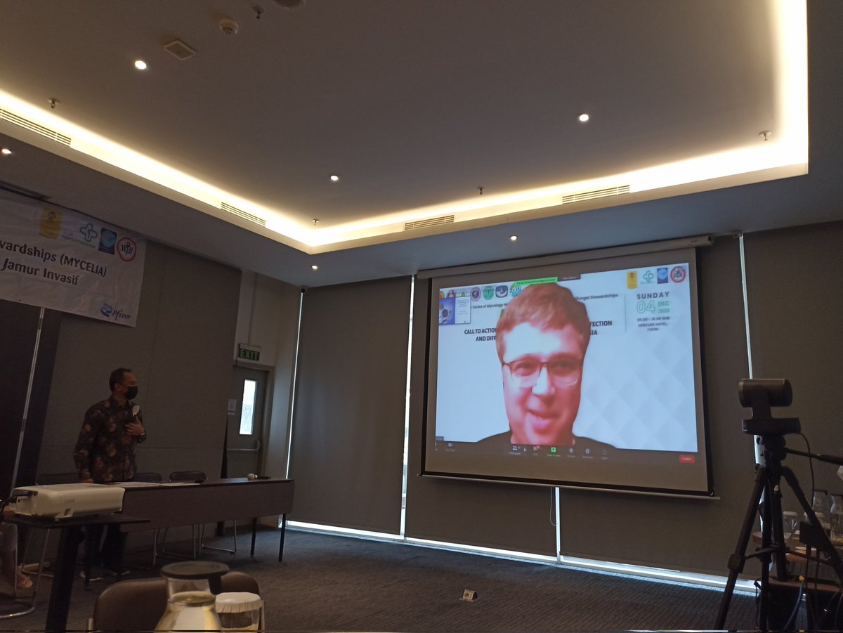 IPMC_Indonesia's tweet photo. Mycelia series 4 + WHO FPPL press release by IPMC. Try to push the policy makers in Indonesia to include fungi in the national surveillance. Huge thanks to @dwdenning  and @ferryhagen who kindly shared their knowledge with us.#hybridworkshop#180participants https://t.co/GRvox8j2l1