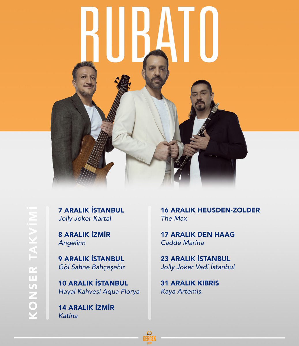 2022’nin son konserleri 🎶 

#Rubato #RubatoYollarda