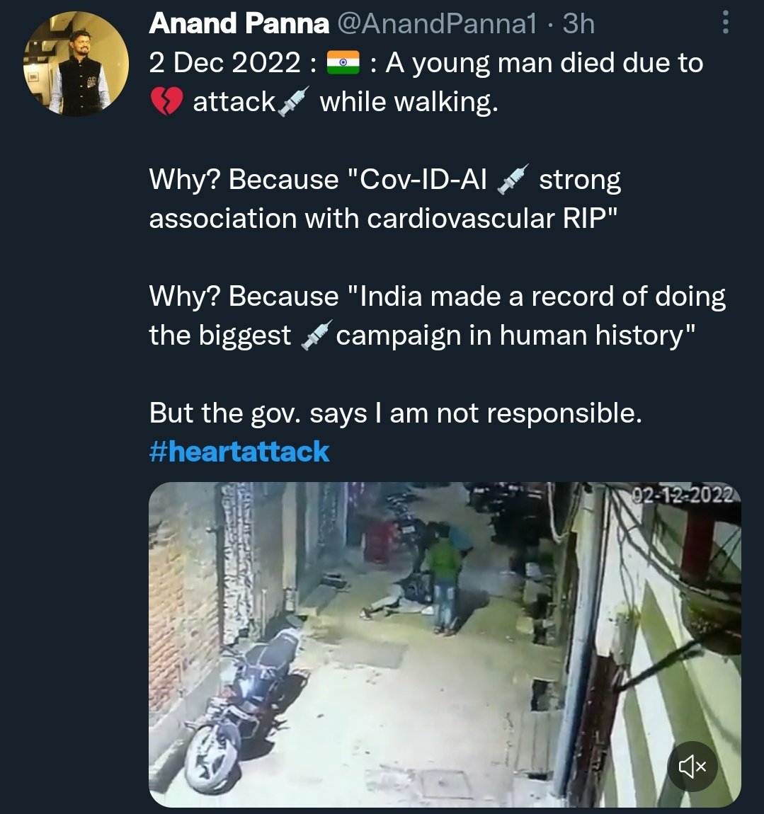 UpendraMPradhan's tweet photo. Is it #COVID or the vaccines??
These are #heartattack related deaths reported today alone. All young people, with no prior report of heart ailments.
Does #Xingping know more than rest of the world leaders, that he's introduced #ZeroCovid policy??
Will any scientists answer? https://t.co/VgRmlrgnO1