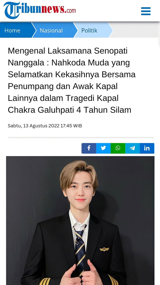 saturnof_glxsyy's tweet photo. Laut dan Nanggala

"Tepat pada 13 Agustus, di hari ulang tahunnya yang ke-25. Laksamana Senopati Nanggala, kekasih saya, gugur dalam bertugas."

— na jaemin local au
© saturnof_glxsyy https://t.co/JuLOSglKiu