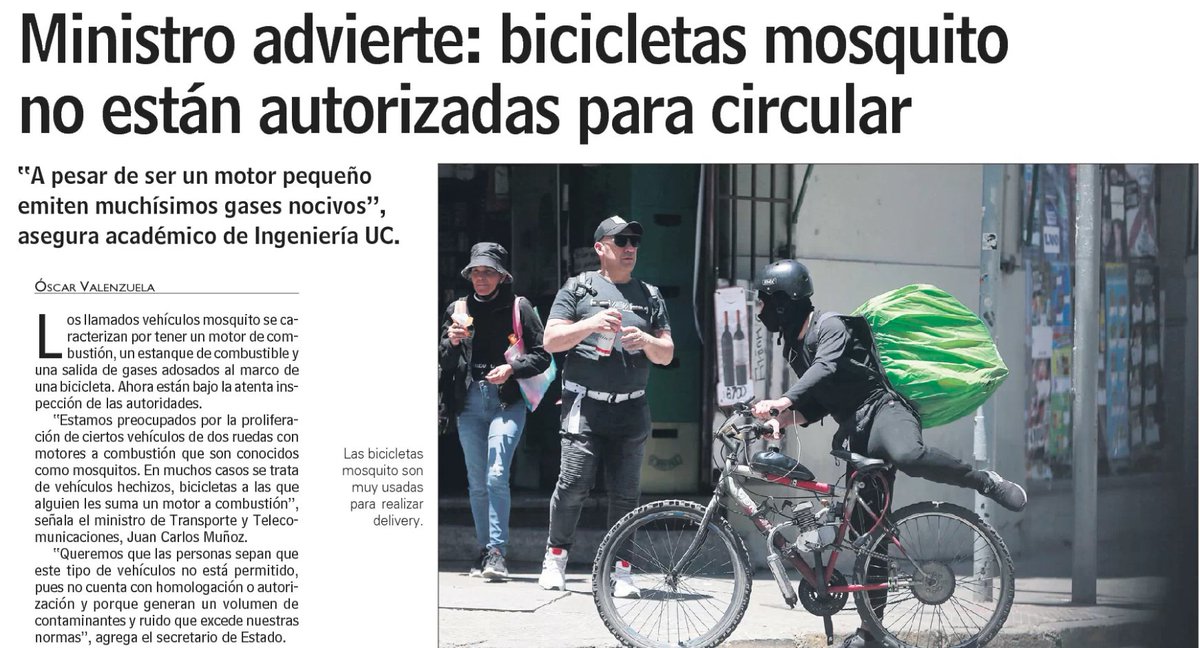 Muy bien <a href="/MTTChile/">Ministerio de Transportes y Telecomunicaciones</a> , estos horribles inventos deben ser sacados de la ciudad