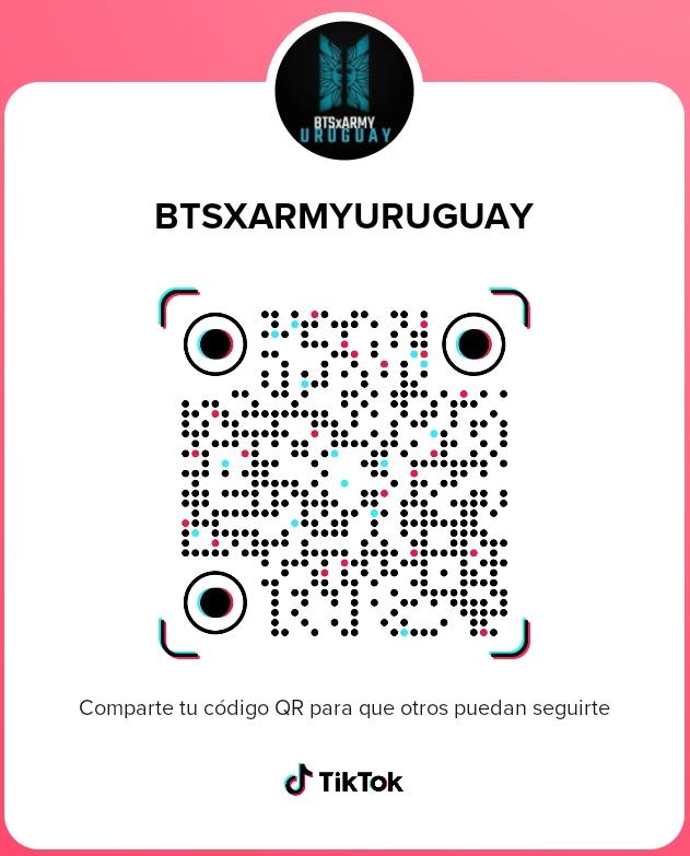 BTSxARMYUru2's tweet photo. 📰-> leyendo el QR los lleva directo a nuestra cuenta en TikTok ✨️

*Entrando a la cámara y escaneandolo los llevara directamente* 

📍https://t.co/f2TiGixAJX https://t.co/CSQIWksIhc