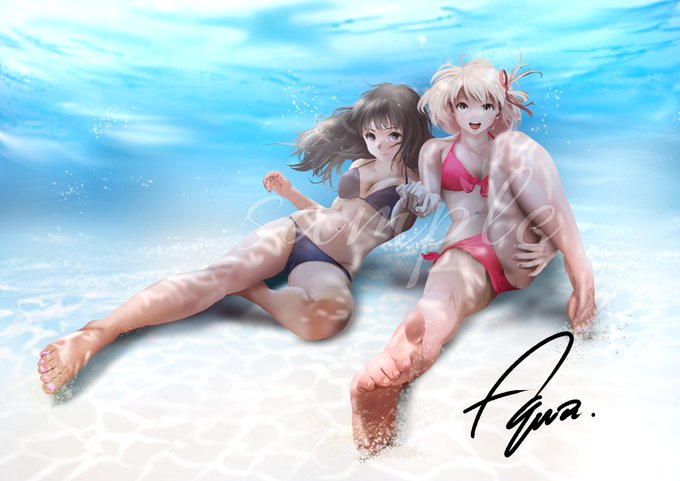 #絵描きさんと繋がりたい
#リコリス·リコイル 
#依頼受付中 