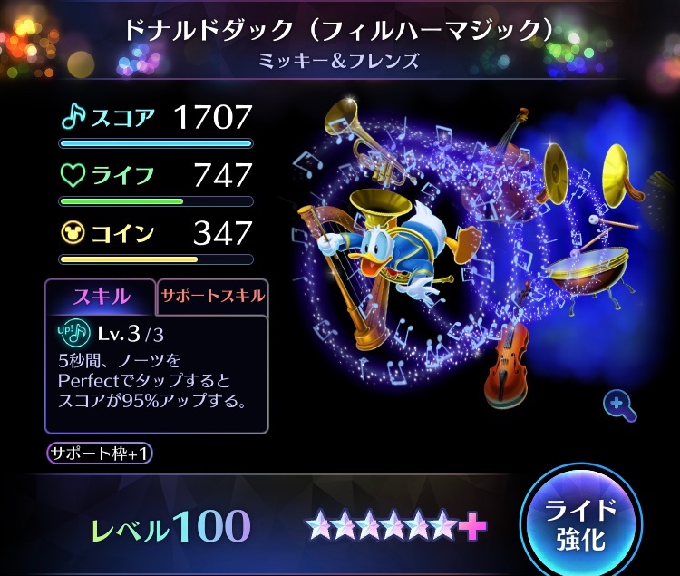 ミューパレ忙しすぎてできてなかったけどやっと星６のレベル100になったぞぉ
