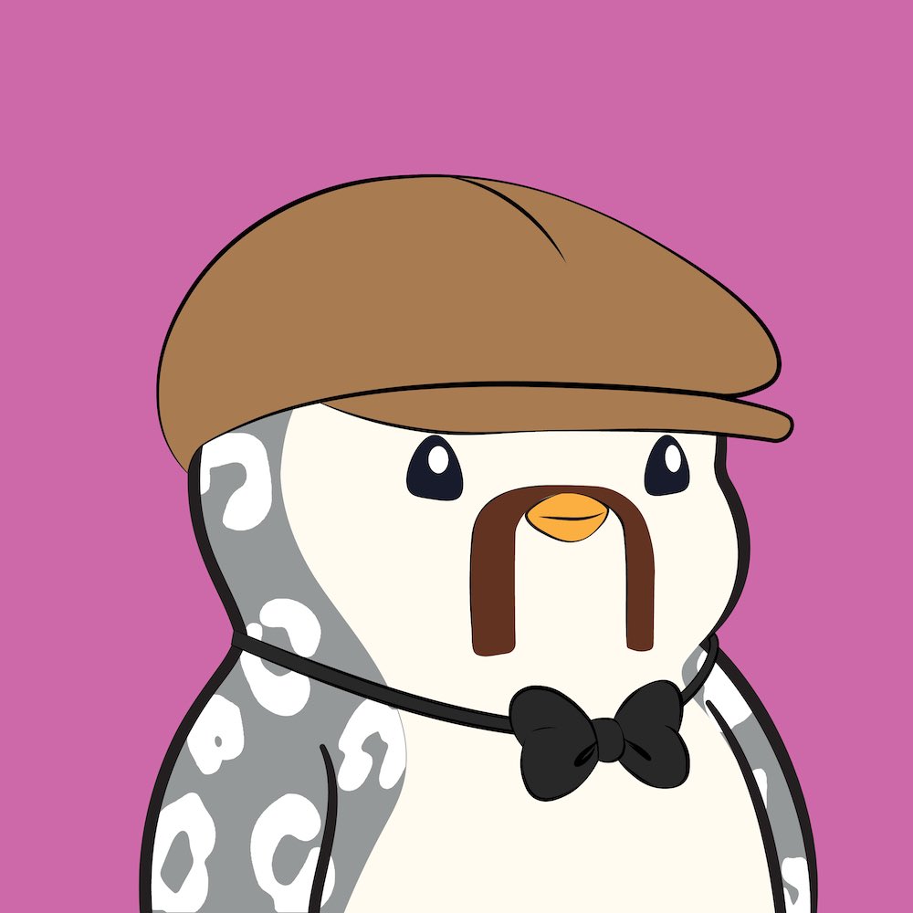 StachedPunk's tweet image. All this @pudgypenguins @LILPUDGYS momentum made me add another forever peng !! 

The huddle’s version of a StachedPunk; my leopard gray bundle of cuteness 😜 say hello 👋🏼

#PudgyPenguins #LilPudgys