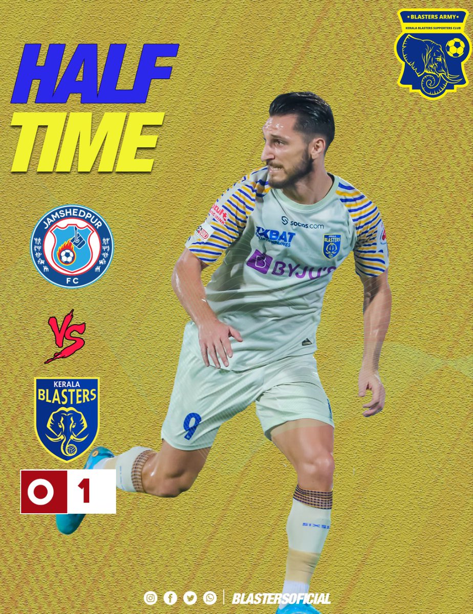 BlastersOficial's tweet image. Half Time 

 #ഒന്നായിപോരാടാം #KBFC #blastersarmy