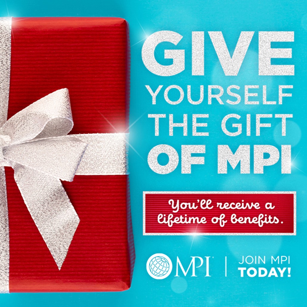 Treat yourself... to the gift of membership. But hurry! This deal won't last long!
#MPI is offering 25% off Membership for Premier &amp; Preferred Levels with code 22GIFT. ow.ly/bGIj50LSqtq
#MPIRMC #Colorado #EventProfs #Hospitality #Networking #BuisDev #Education <a href="/MPI/">MPI</a>