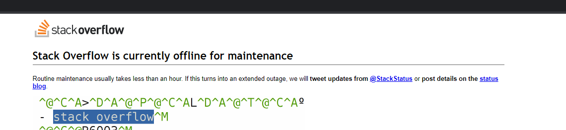 All devs biting their nails right now about to lose their jobs
#stackoverflow