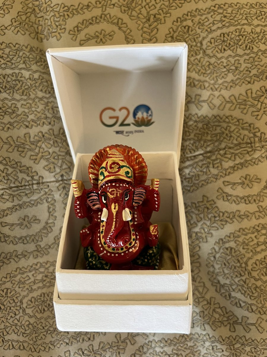 ramdhun_org's tweet photo. प्रथम गणेश !! 

#G20  #G20India 🇮🇳 https://t.co/sV98NylVPN