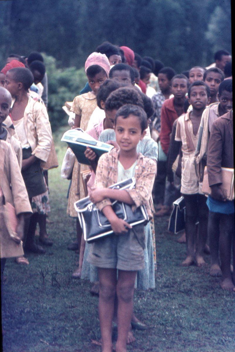 biniamhirut's tweet image. Students in Addis Ababa 1970