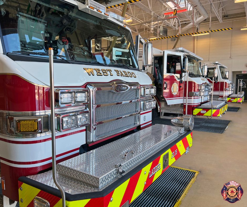 WestFargoFire's tweet image. Red, white and ready to protect YOU! 

Our firefighters strive to protect life and property from all hazards. Our department responds to every emergency regardless of call type, including fire suppression, medical emergencies, hazardous material calls and more!