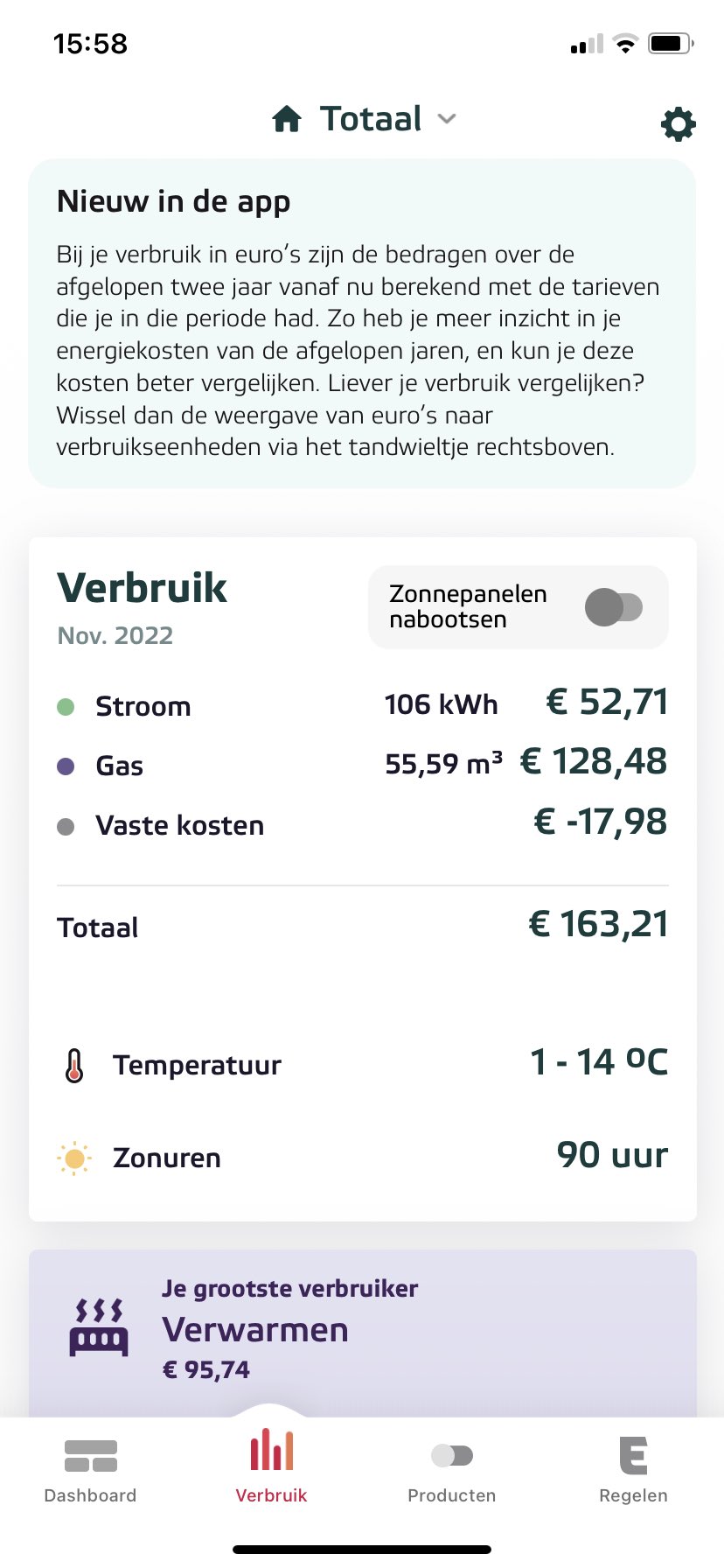 Eneco on Twitter "EdHarms eneco Hallo Ed. In de app zijn de