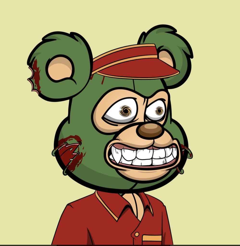 LEADERFANG's tweet photo. @TwothoughtsNFT @BoredTedYC @KrisNFT1176 @1jedxo @emoneybk0127 @StephenSalvona @SkywalkerNFT11 @Wifeytothebest @JustRockItNft @imguzzzzz MY #ZOMBIE gots work to do #MOPSQUAD @BoredTedYC #BTYC https://t.co/dBp4aFEu5J