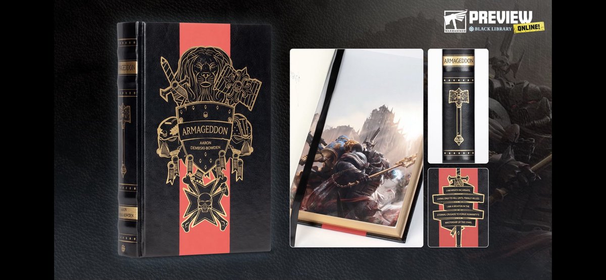 Apostle_Pat's tweet photo. Ok but this limited edition release of Helsreach… 🤌🏻🤌🏻🤌🏻
#WarhammerCommunity #warhammer40k #BlackLibrary #warhammerpreview https://t.co/8XZJ3OMIZC