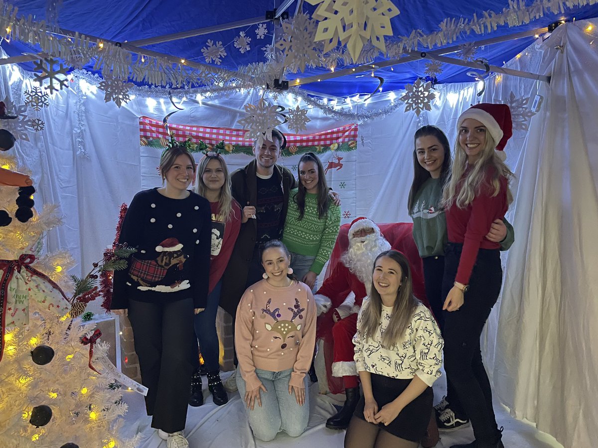 Lucky enough to meet Santa too! <a href="/sensecharity/">Sense</a>