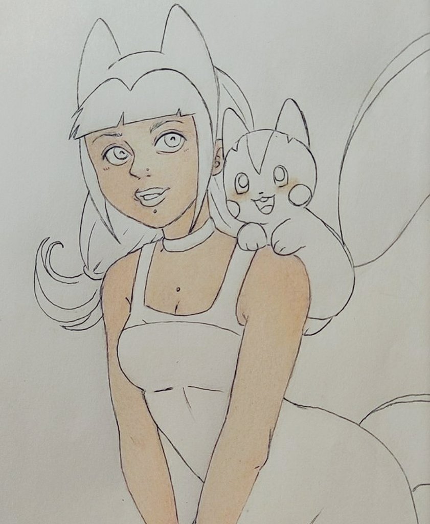 Dada_draw's tweet photo. 💙💛 Riesumando Wii e Pokémon Battle Revolution mi è tornata alla memoria Taylor e così mi ha ispirata. Adoro Pachirisu! 💙💛
#pokemon #pokemonfanart #wii #pkmn #pachirisu #pokemonfanatic #pokemonfan #nintendo #drawing #originalart #originaldraw #draw #disegno #traditionalart https://t.co/9VjHh01vRB