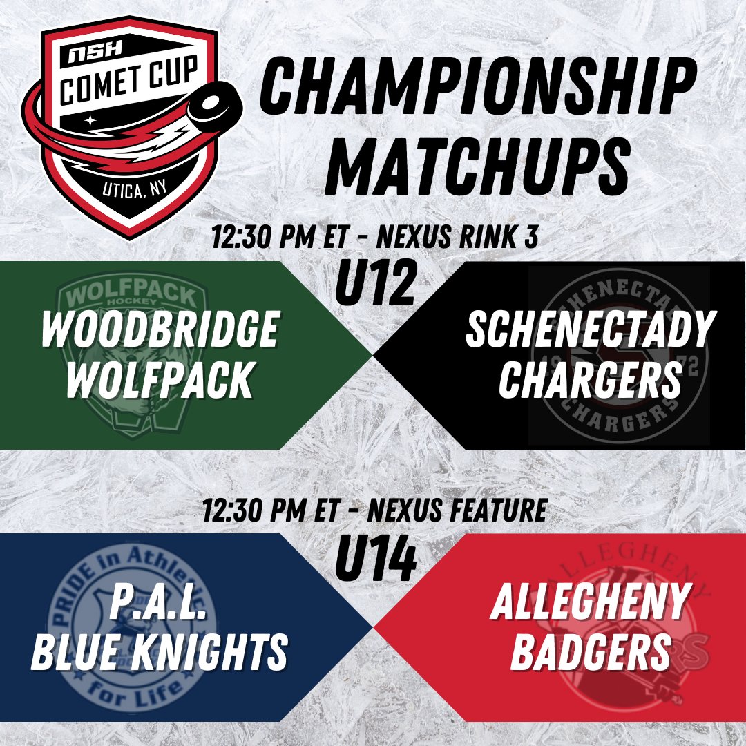 The Championship Games are set for the Comet Cup!