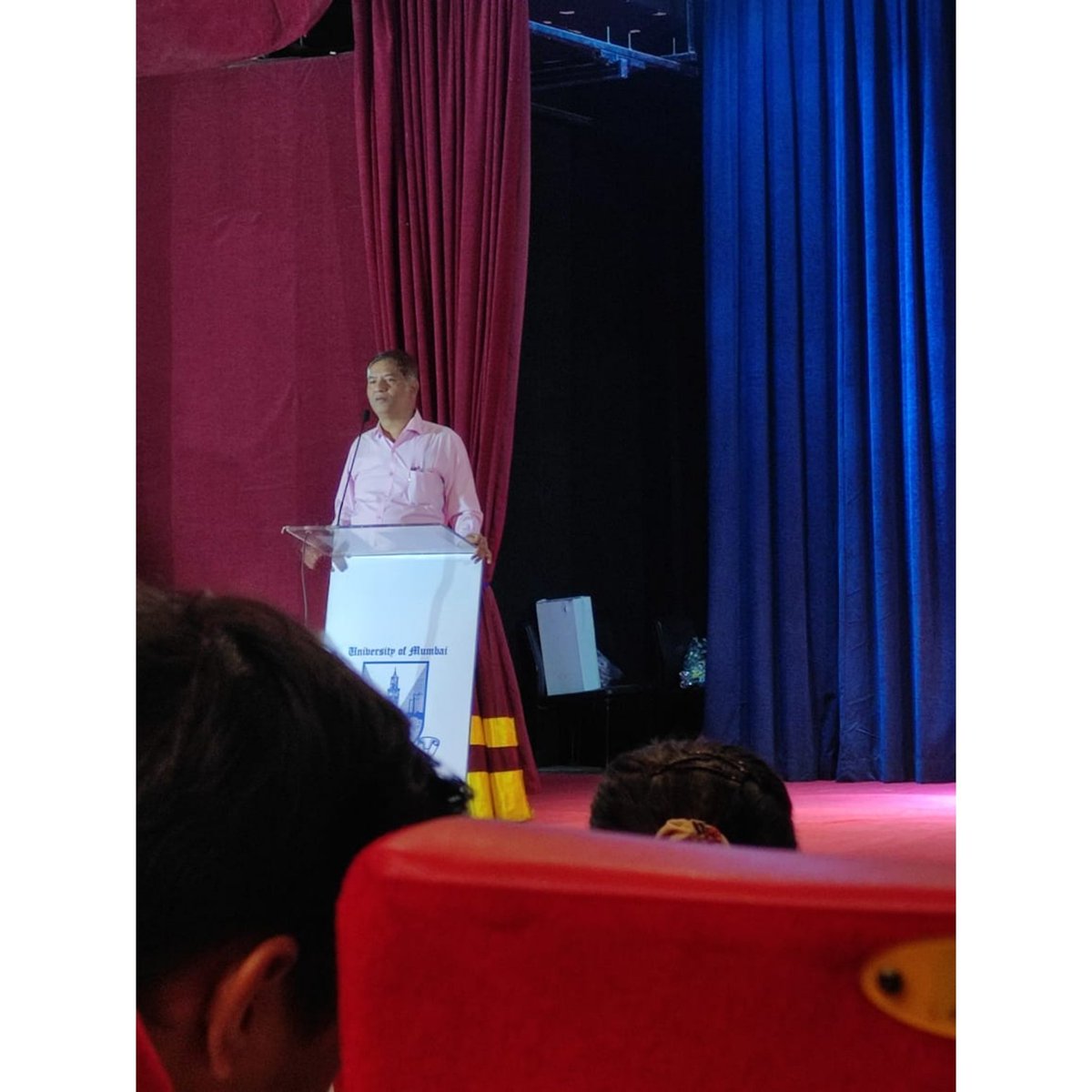 nss_llrc's tweet photo. Our NSS UNIT Attended NRUTYAVISHKAR, a cultural programme presented by the students of Mauritius Marathi Cultural Center Trust at University of Mumbai at kalina campus on 18th November 2022. We were so delighted to witness the Marathi folk dances, devotional songs beautifully https://t.co/UnDlxq1B9g
