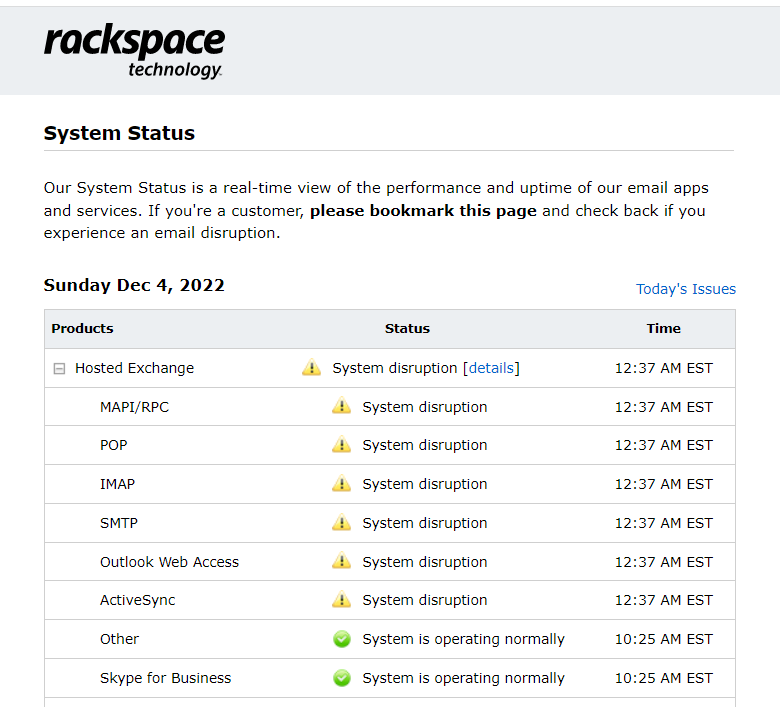 JennyHodge's tweet photo. Possibly one of the most stressful weekends of my life thanks to the #Rackspace outage, which has seen thousands of customers lose access to their email at the most critical time of year, with extensive waiting times for support @Rackspace @rackspaceUK #rackspaceoutage https://t.co/QW5I5k7s9j