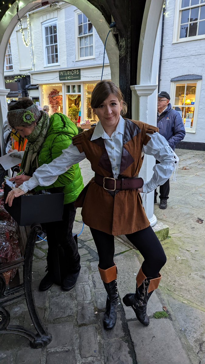 Today we have been at the Bungay Christmas Market spreading the word for Jack and the Beanstalk at the <a href="/FisherTheatre/">BungayFisherTheatre</a>

Jack even got involved with the raffle draw!

I wonder if the lucky winners know he might trade their prizes for beans...