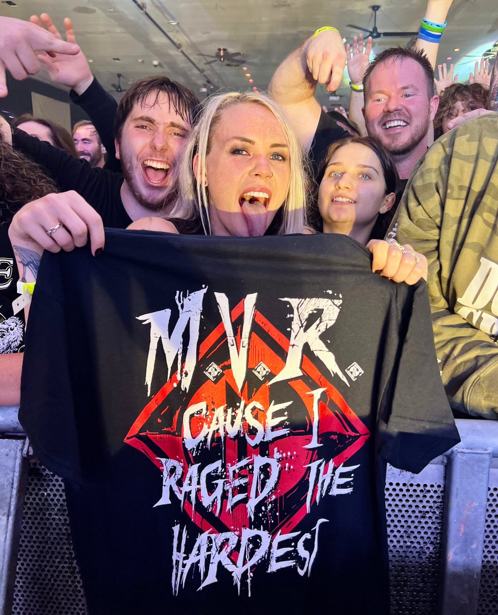 READING MOST VALUABLE RAGER! These exclusive MH shirts are only awarded to the most worthy, earn yours by raging the hardest!⁠ ⁠ #mostvaluablerager #machinehead