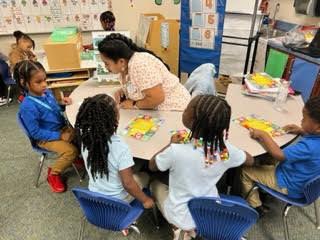 MathWithMsWade's tweet photo. There’s something so special about watching lightbulbs go off up close when you’re zeroing in on specific gaps in learning or applying a new concept during small-group session. #MajorAllStars #MathatMajor #AllStarTeachers https://t.co/9ZEF9h8PA2