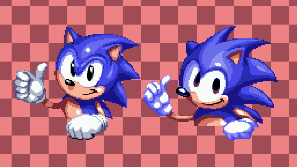 Saneko🍪 on X: 05 - ??? - Sonic 1 ( Ending Screen ) a sprite style! didn't  expect that, did you? #SonicTheHedgehog #ArtistOnTwitter   / X