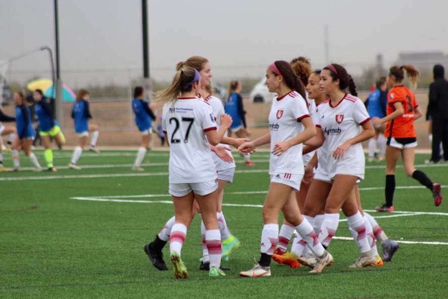 Strong 1-0 win against West Coast FC yesterday ! Looking for another win today against West Coast Soccer! Stay tuned for updates! 
Goal:
(1) <a href="/meganmurray2024/">Megan Murray</a>