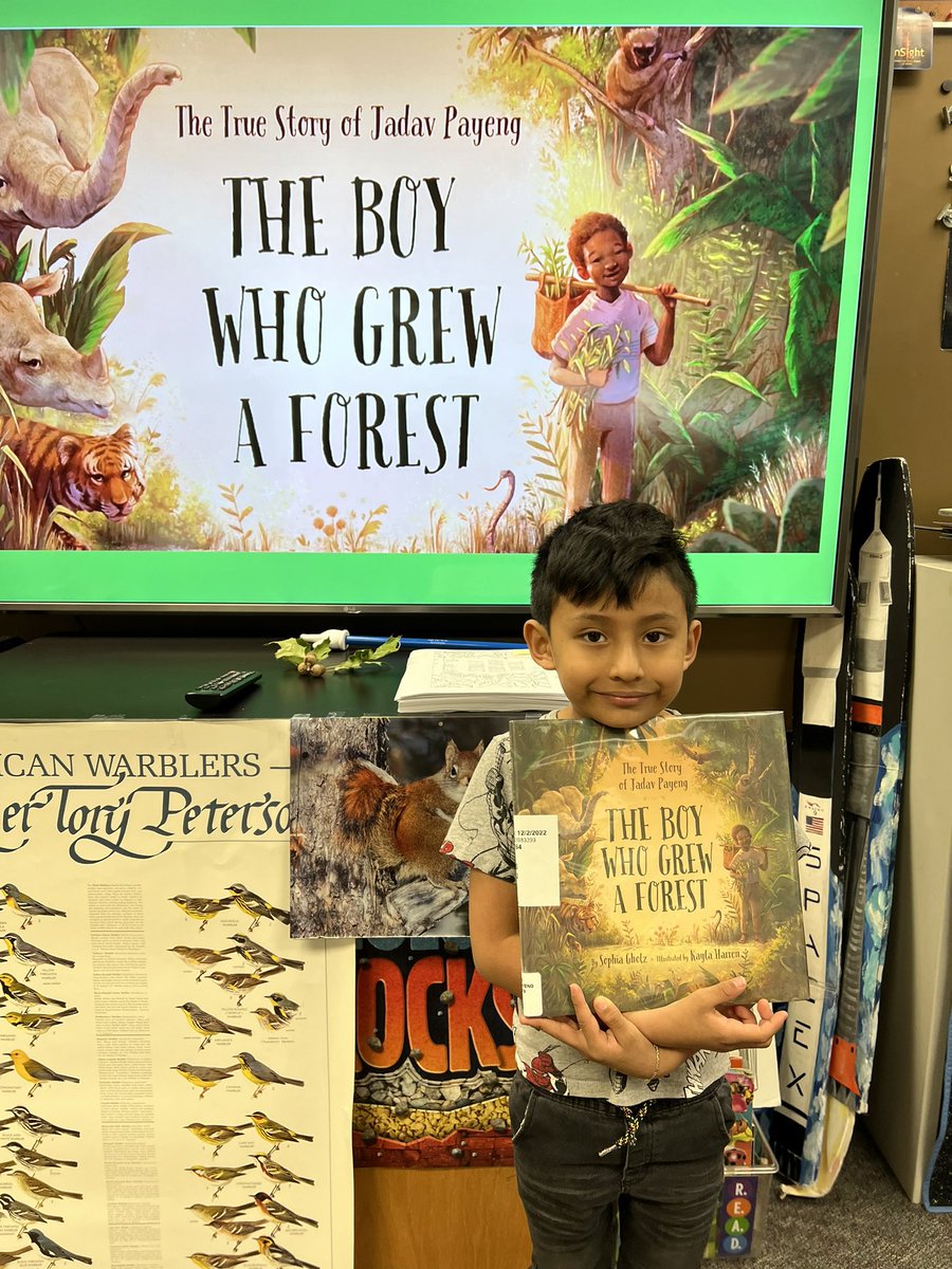 Barrett families, ask your child about the fascinating true story of Jadav Payeng, The Boy Who Grew a Forest <a target='_blank' href='http://search.twitter.com/search?q=nature'><a target='_blank' href='https://twitter.com/hashtag/nature?src=hash'>#nature</a></a> <a target='_blank' href='http://search.twitter.com/search?q=plants'><a target='_blank' href='https://twitter.com/hashtag/plants?src=hash'>#plants</a></a> <a target='_blank' href='http://search.twitter.com/search?q=soil'><a target='_blank' href='https://twitter.com/hashtag/soil?src=hash'>#soil</a></a> <a target='_blank' href='http://search.twitter.com/search?q=environment'><a target='_blank' href='https://twitter.com/hashtag/environment?src=hash'>#environment</a></a> <a target='_blank' href='http://search.twitter.com/search?q=India'><a target='_blank' href='https://twitter.com/hashtag/India?src=hash'>#India</a></a> <a target='_blank' href='http://search.twitter.com/search?q=wildlife'><a target='_blank' href='https://twitter.com/hashtag/wildlife?src=hash'>#wildlife</a></a> <a target='_blank' href='http://search.twitter.com/search?q=KWBPride'><a target='_blank' href='https://twitter.com/hashtag/KWBPride?src=hash'>#KWBPride</a></a> <a target='_blank' href='http://search.twitter.com/search?q=book'><a target='_blank' href='https://twitter.com/hashtag/book?src=hash'>#book</a></a> <a target='_blank' href='https://t.co/rTQPF2ScBo'>https://t.co/rTQPF2ScBo</a>