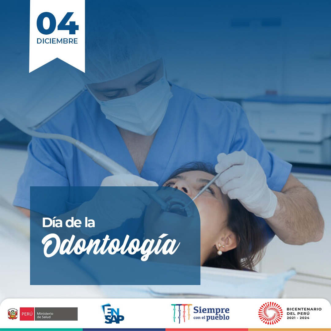 ENSAPDELPERU's tweet photo. 📌 #Efemérides Hoy brindamos un saludo especial a todos los Cirujanos Dentistas nivel nacional, aquellos que cumplen su labor asistencial y administrativa. Brindando su gran aporte en la Salud Pública  🥳🦷👩‍⚕️👏
.
¡Feliz día!
.
#díadelodontólogo #diadelcirujanodentista #minsa https://t.co/V0qSeql1U1