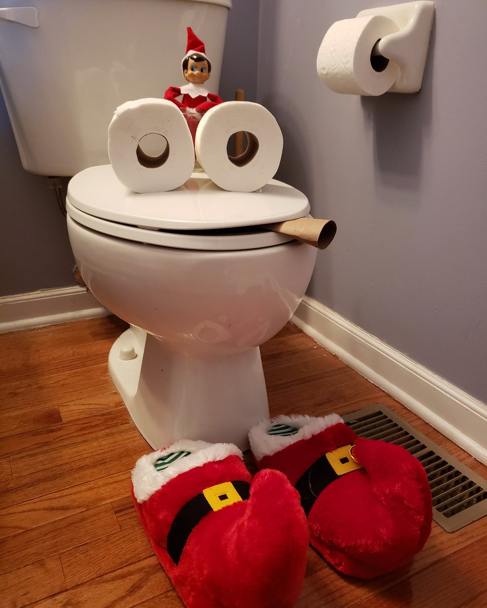 lhaigh07's tweet photo. 🤣 This is what happens when you leave the teenager in charge of the elf!!! 🤣 #atleastidonthavetodoitanymore https://t.co/ifyDElrA6M