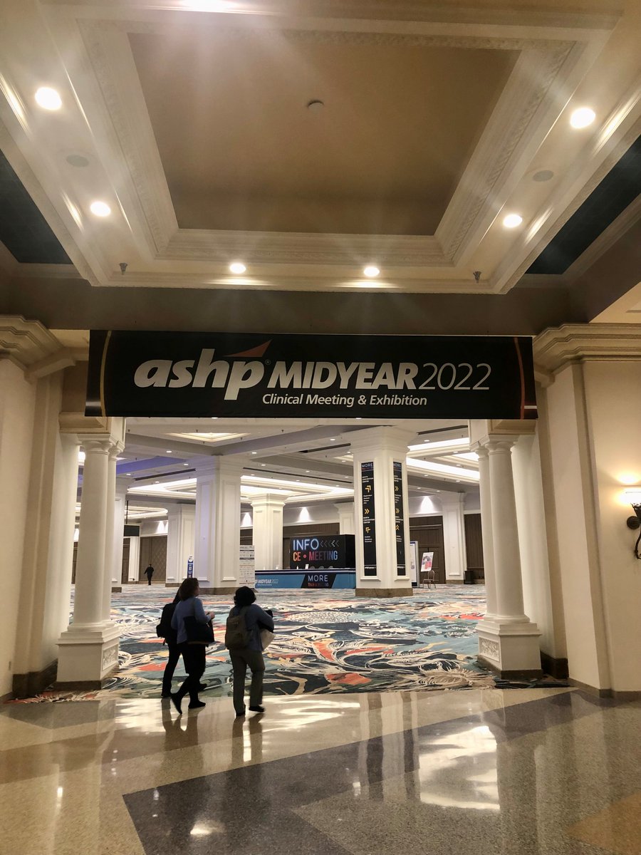 ASHPOfficial's tweet photo. Today’s the day! #ASHP22 returns to Las Vegas for our first in-person Midyear since 2019. We’re excited to bring the biggest pharmacy conference in the world back to Las Vegas this week – stay tuned for exciting news and updates! #ASHP22 https://t.co/VtsyGvmHd5