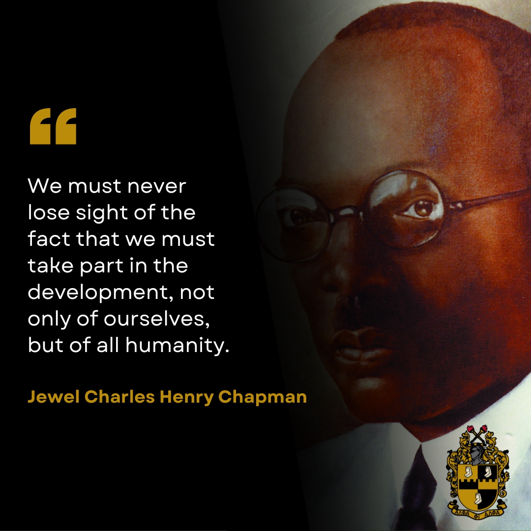 Our founders recognized the need for an organization not only to promote brotherhood and the higher ideals of manhood, but the duty we have to our community and to our fellow man.

#APA1906Network #MenOfDistinction #FoundersDay
