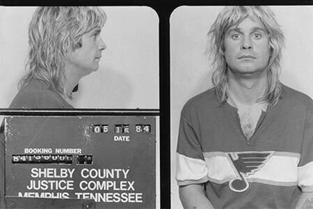 crockpics's tweet image. Ozzy Osbourne mugshot, 1984