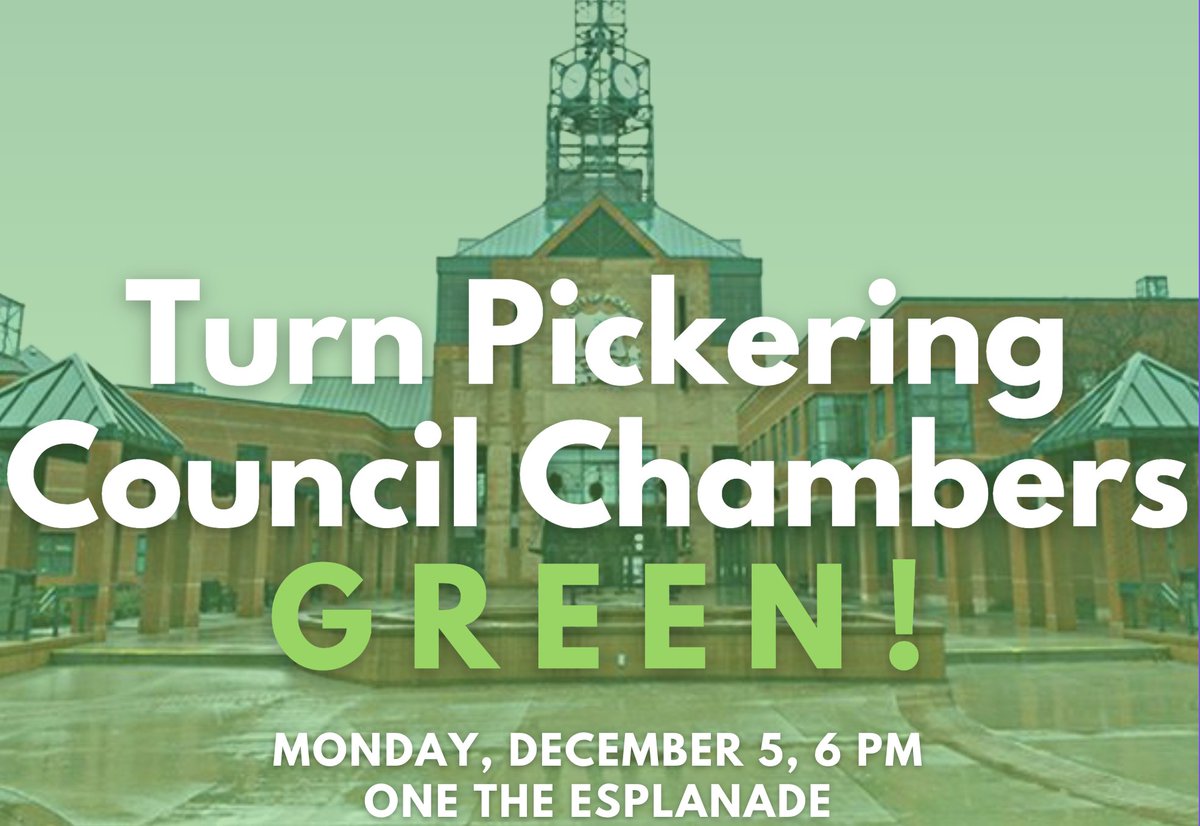 Mon @ 6 pm, Pickering Council will debate removal of Duffins Rouge Ag Preserve (DRAP) from Greenbelt. This is largest of the GB land grabs + was considered most protected ag land in Ontario! Come to Council Chambers dressed in GREEN to say #SaveDRAP!!! 
#HandsOffTheGreenbelt