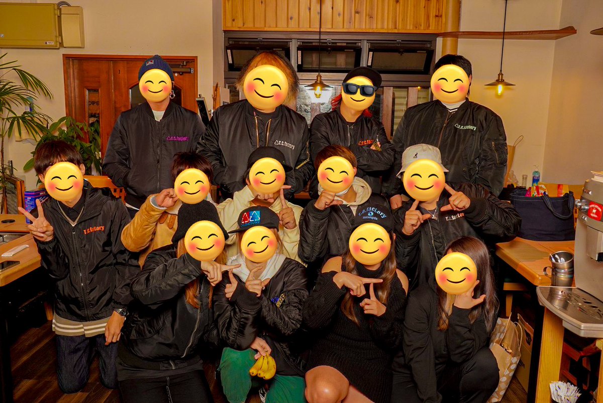 nmxhgjc's tweet photo. TC忘年会お疲れ様でした!😆
楽しすぎました!!
佐世保に帰ってきてよかった!社長には感謝!しぇいしぇい!
また来年もよろしくお願いします✨🙏✨
#TCfactory
#TCの忘年会は楽しすぎる https://t.co/7F5UOSabhr