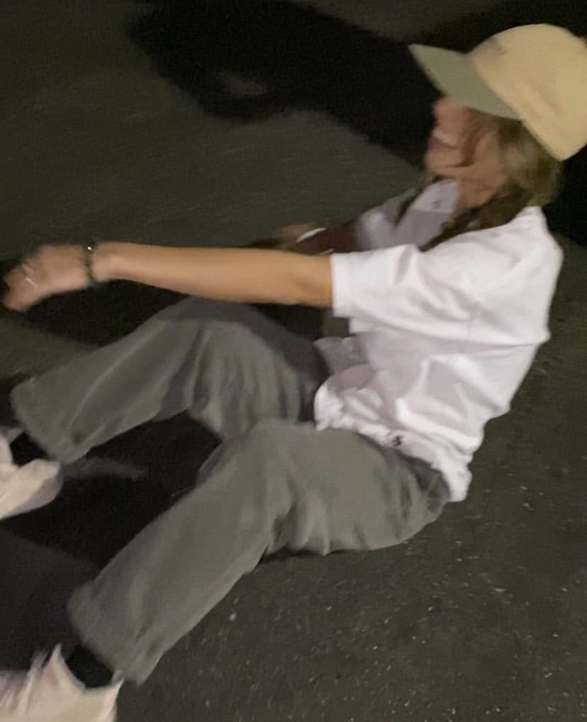 eden took this when i almost broke my board and she thought i was gonna get a concussion