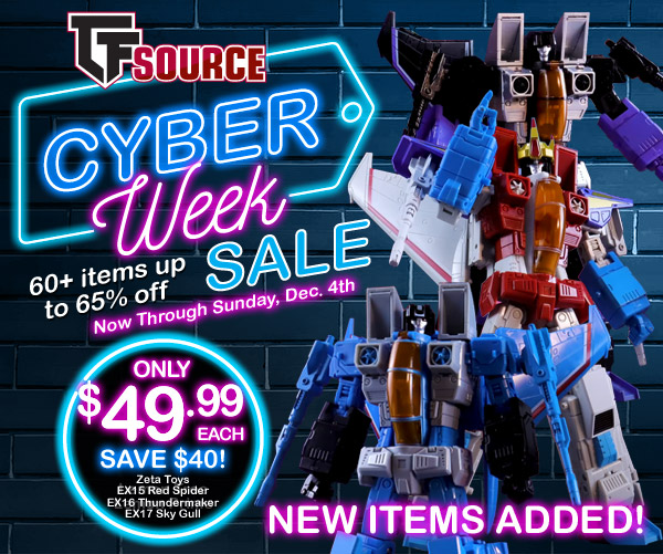 TFsource Toy Store on Twitter "Cyber Monday is ending soon 😭 Get
