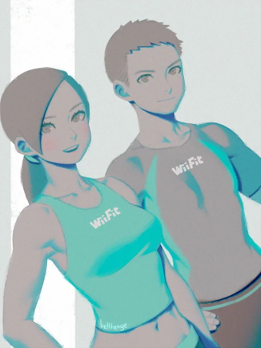 Wii Fit Trainers [Super Smash Bros. Ultimate] Wii Fit 15th Anniv 