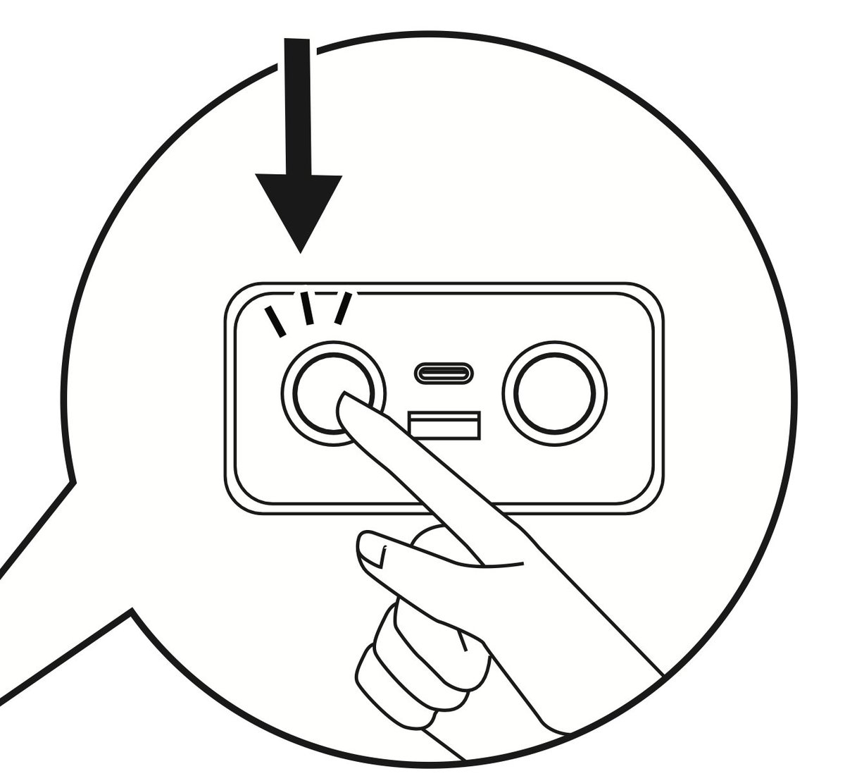 ah yes, the helpful instruction manual guidance on how to poke yourself in the eye