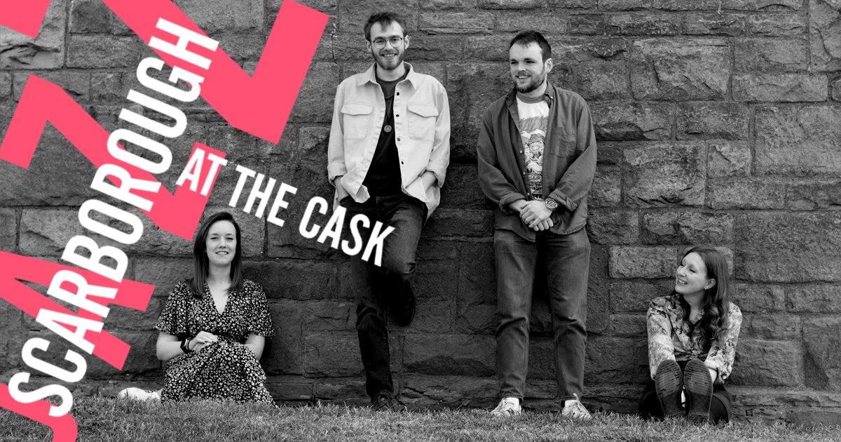 Scarborough Jazz at the cask (@scarboroughjaz1) on Twitter photo We're delighted to to be showcasing a new generation of jazz talent this Wednesday with students from the <a href="/MusicHullUni/">Music at Hull</a> <a href="/UniOfHull/">University of Hull</a> plus the Dharma-inspired <a href="/KarmicScript/">Karmic Script</a>
Doors 7.45pm at the Cask Inn, Scarborough. £5 in. Students/U18s half price. We're delighted to to be showcasing a new generation of jazz talent this Wednesday with students from the <a href="/MusicHullUni/">Music at Hull</a> <a href="/UniOfHull/">University of Hull</a> plus the Dharma-inspired <a href="/KarmicScript/">Karmic Script</a>
Doors 7.45pm at the Cask Inn, Scarborough. £5 in. Students/U18s half price.
