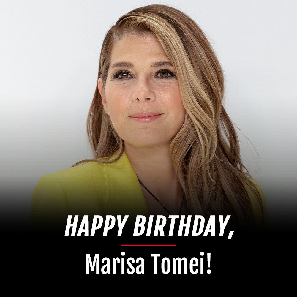 Happy Birthday to Tomei! What is your favorite acting credit of hers? Share in the comments below! 