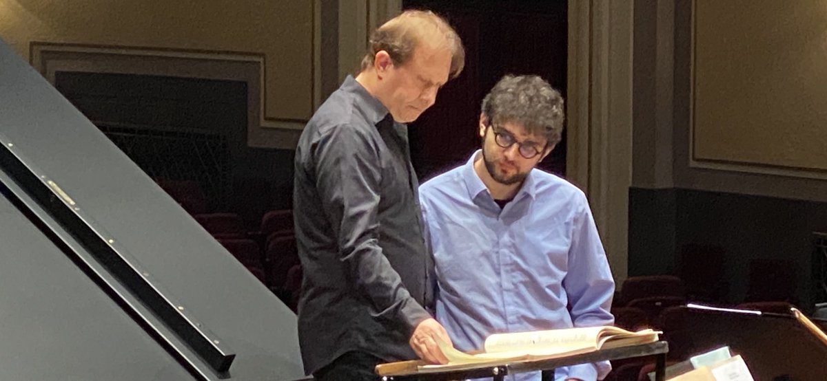 philbertpauken's tweet photo. After 3 weeks away, it’s great to be back home &amp; ❤️ to be playing such delicious music! @LudovicMorlot paced the programme perfectly &amp; soloist @rabiman29 turned out a terrific Tchaik! Both Wagner’s Prelude &amp; Liebestod &amp; Prokofiev’s Romeo &amp; Juliet are personal favourites! 🎶❤️🎶 https://t.co/ejCTZiVLxA
