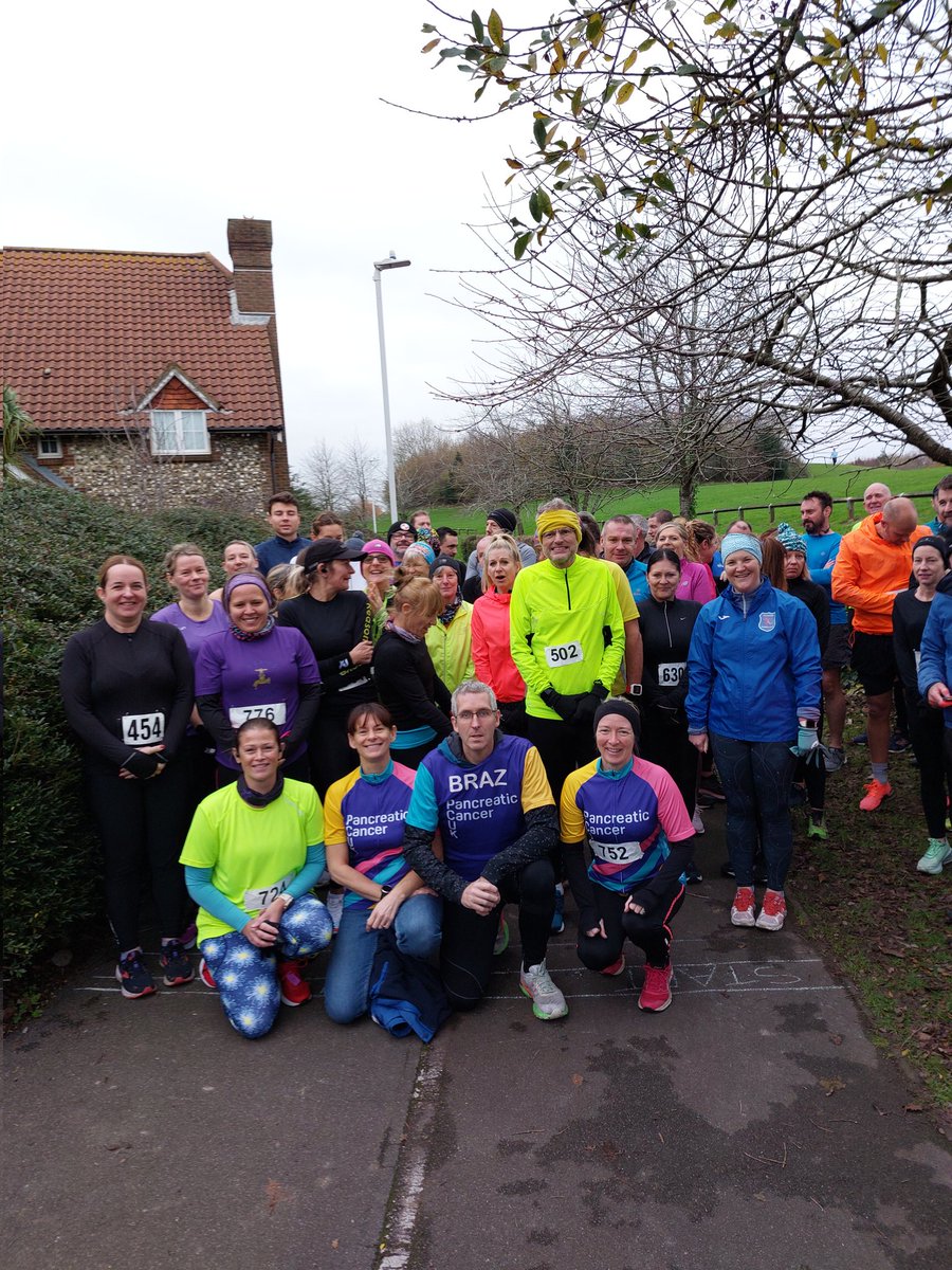 Around £800 raised this morning in my first fundraising event for <a href="/PancreaticCanUK/">Pancreatic Cancer UK</a> with our Charity fun run.