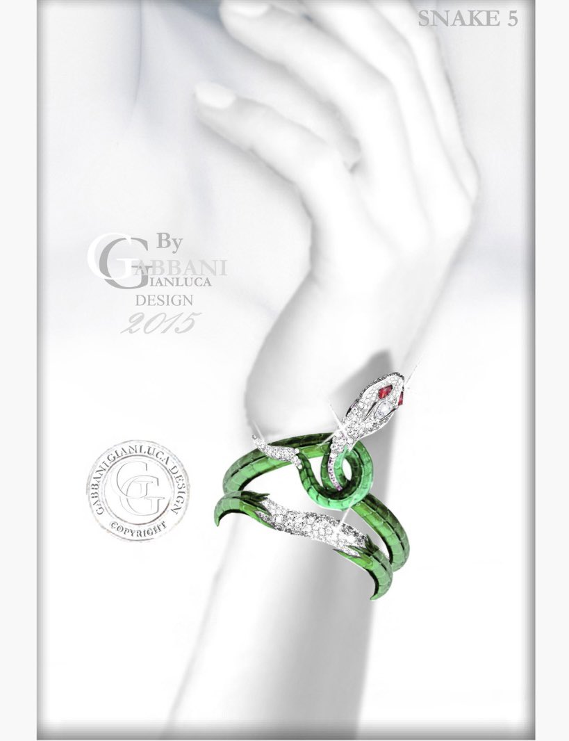 GGabbani's tweet photo. There are many #snakes research and originality effect. #gianlucagabbani #design #diamonds #madeinitaly #luxury #serpentjewelry #serpente #serpenti #snake #tattoo #highjewelrydesign #istajewelry #redcarpet #poison #drawing #paris #milano #newyorkcity #rubi #emerald  #sevethart https://t.co/d9Tjbsr1OR