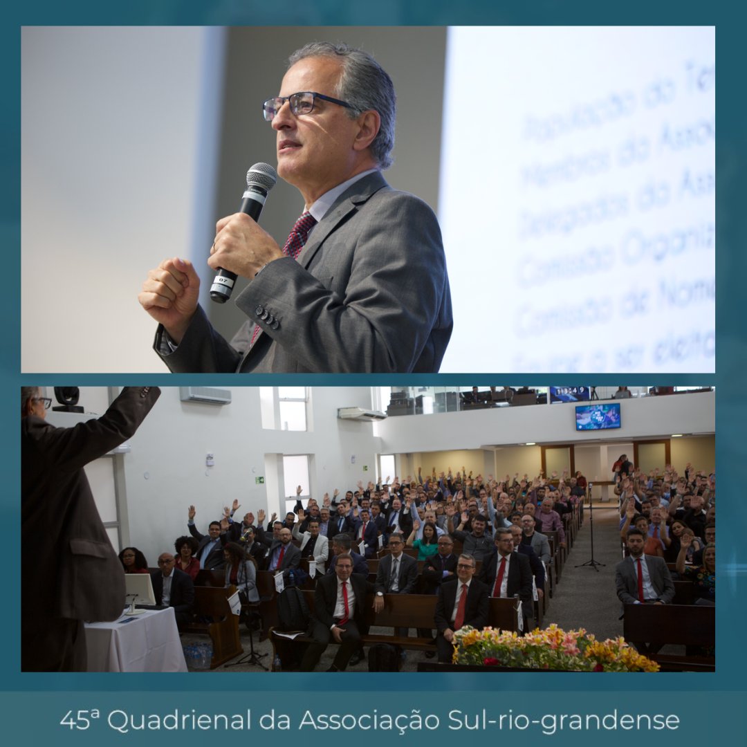 Veja os momentos desta manhã na 45ª Assembleia Quadrienal da ASR.